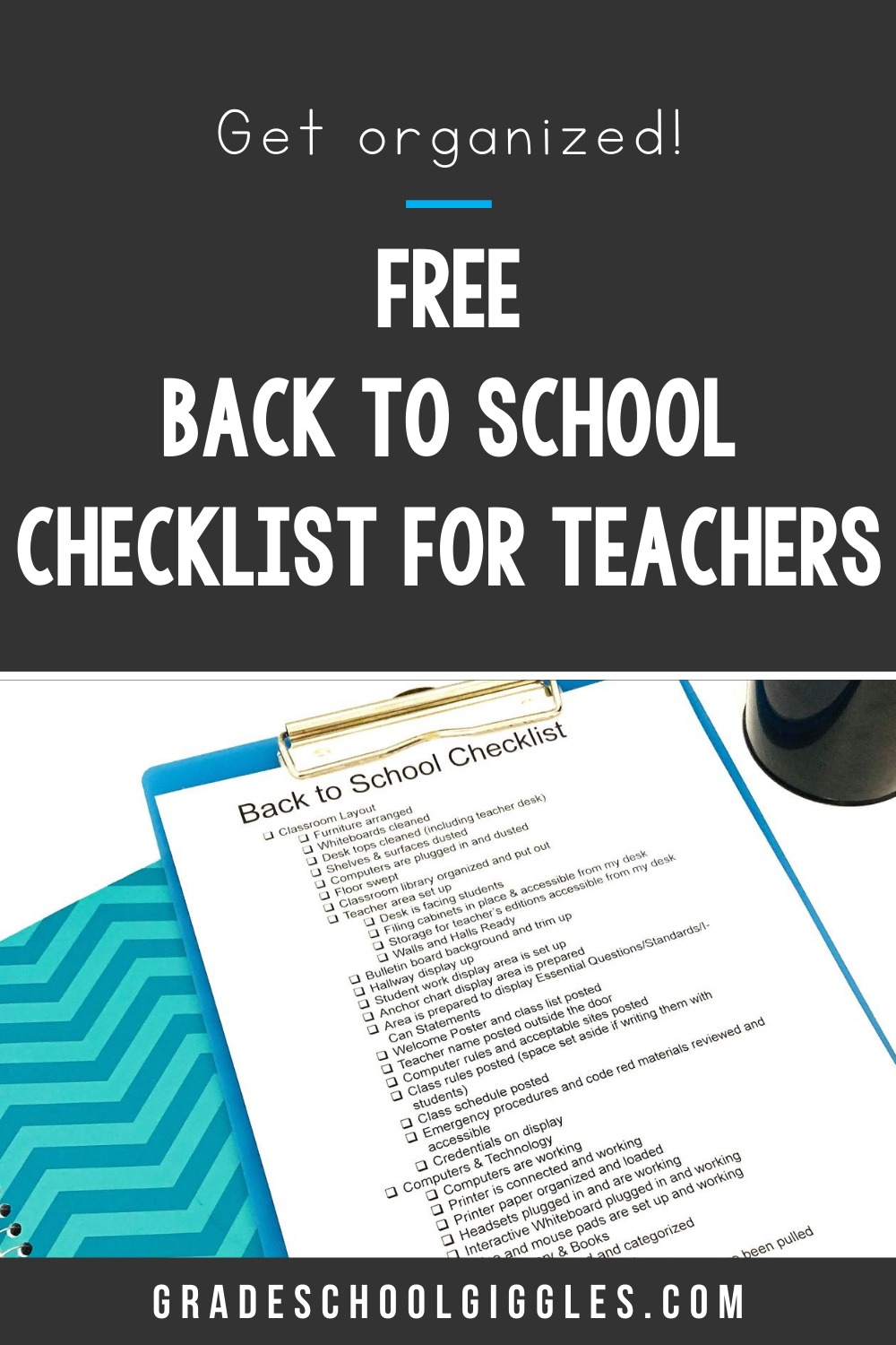 Setting Up Your Classroom: A Checklist For Classroom Prep - Grade ...