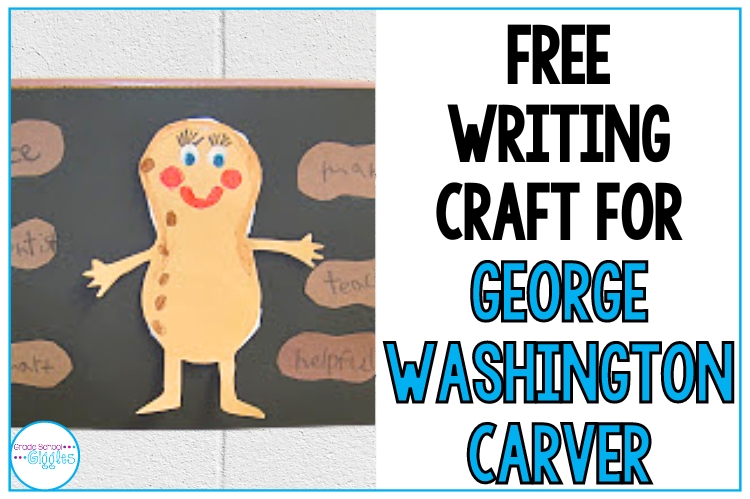 Free George Washington Carver Writing And Craft Activity