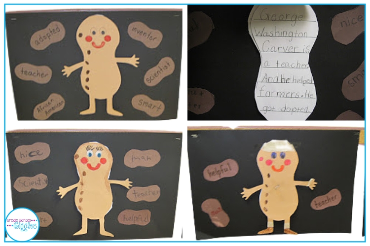 Free George Washington Carver Writing And Craft Activity