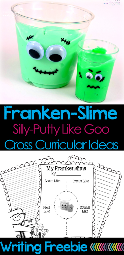 Make Your Own Silly Putty Goo: Franken-Slime Project - Grade School Giggles