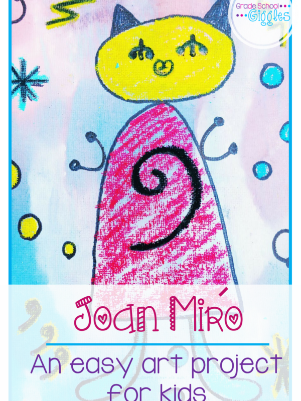 Joan Miro Portrait Game  Art lessons for kids, Learn art, Art lessons