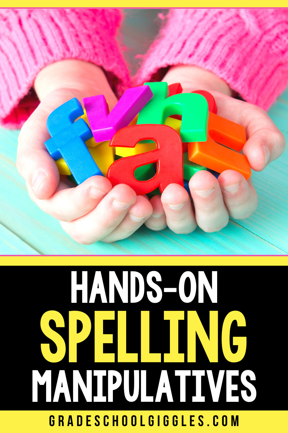 Must-Have Spelling Manipulatives - Grade School Giggles