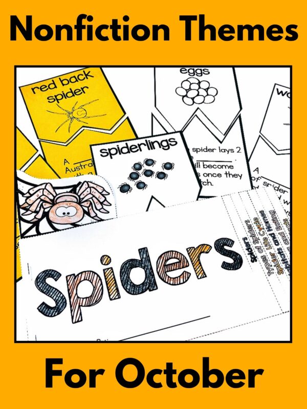 Nonfiction Themes For October: Spiders, Bats, And Pumpkins